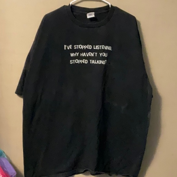 American Eagle Outfitters Black Short Sleeve Tee - Picture 1 of 5